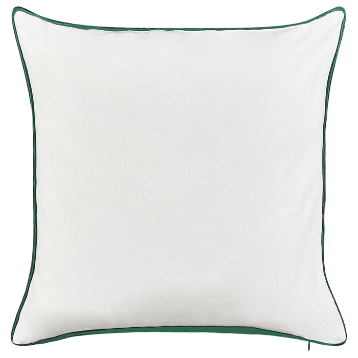 Set di 2 cuscini sparsi in tessuto poliestere bianco con motivo natalizio Tartan 45 x 45 cm Accessorio per la decorazione