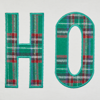 Set di 2 cuscini sparsi in tessuto poliestere bianco con motivo natalizio Tartan 45 x 45 cm Accessorio per la decorazione