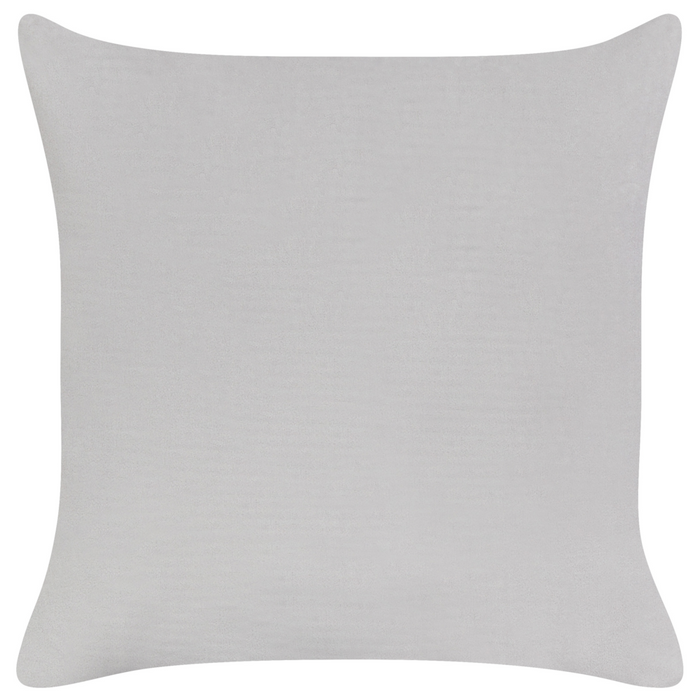 Set di 2 cuscini decorativi in tessuto di velluto grigio Motivo natalizio Babbo Natale 45 x 45 cm Accessorio per la decorazione