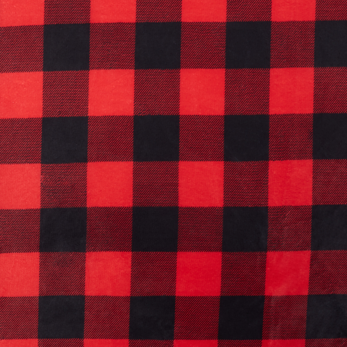 Coperta Copriletto in Poliestere rosso e nero x 200 cm stile moderno