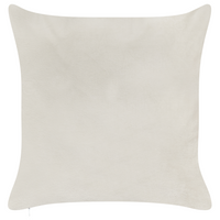 Set di 2 cuscini decorativi in tessuto di velluto bianco Motivo natalizio 45 x 45 cm Accessorio per la decorazione