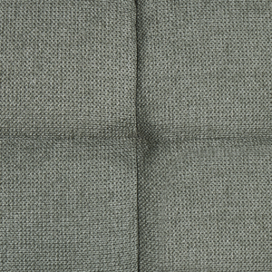 Pouf rettangolare in tessuto imbottito con rivestimento capitonné Verde soggiorno camera da letto