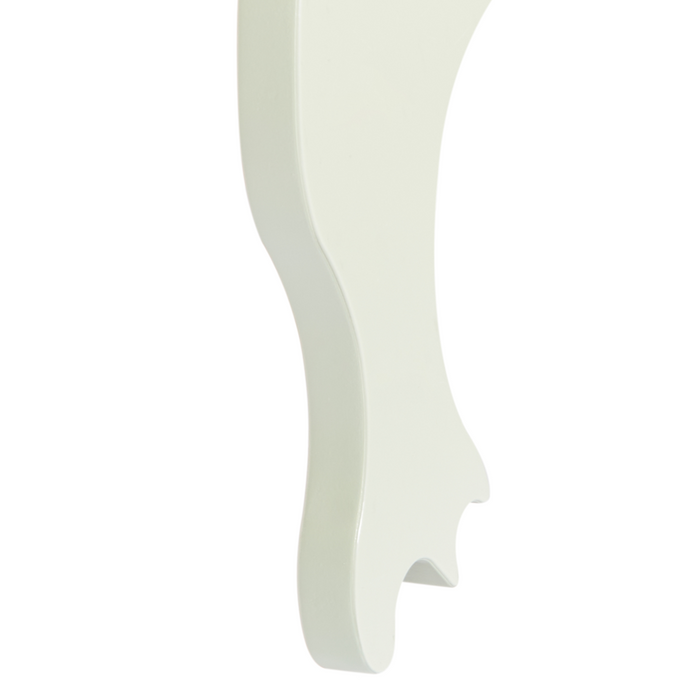 Mensola a muro in MDF a forma di dinosauro per la cameretta in verde chiaro per bambini