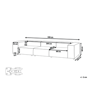 Divano modulare Tortora Velluto a Coste imbottito 3 posti gambe nere Divano soggiorno moderno