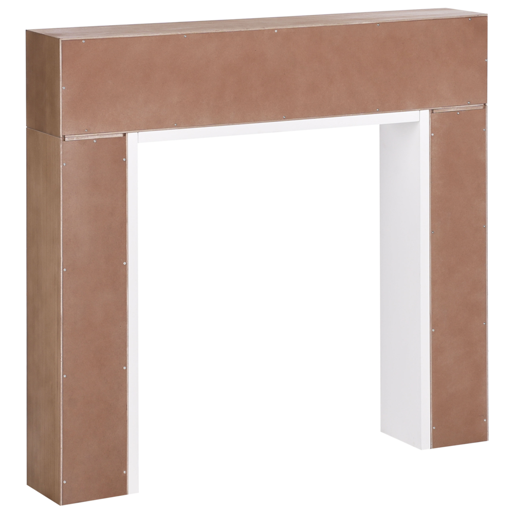 Cornice per camino MDF in legno chiaro stile tradizionale moderno
