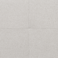 Divano moderno modulare a 2 posti imbottito tessuto poliestere beige chiaro con schienale imbottito stile moderno classico