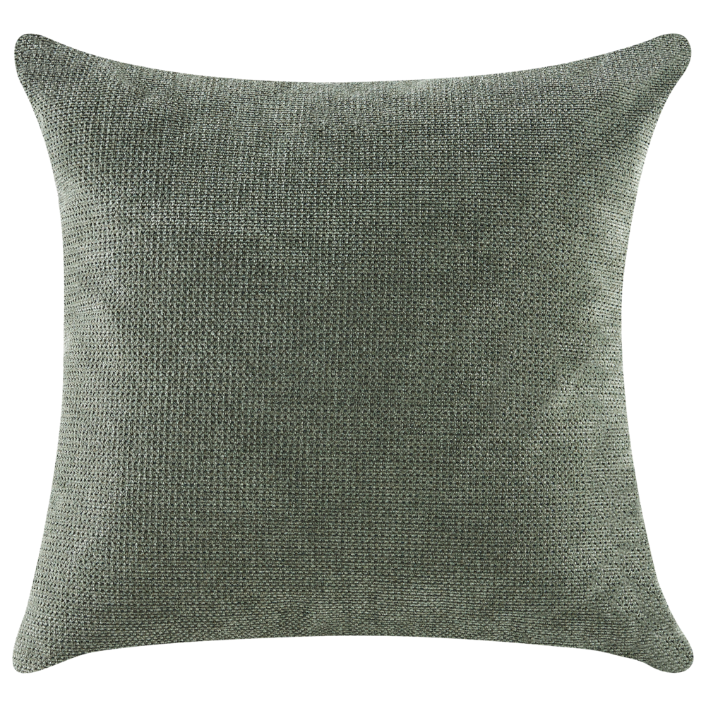 Divano a 3 posti in tessuto Verde Soggiorno Stile moderno Gambe in metallo