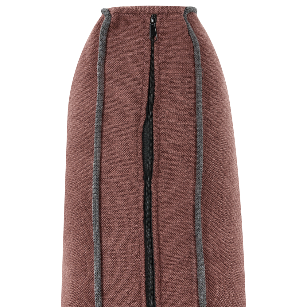 Divano 3 posti angolare regolabile lato destro in tessuto bordeaux stile moderno design classico