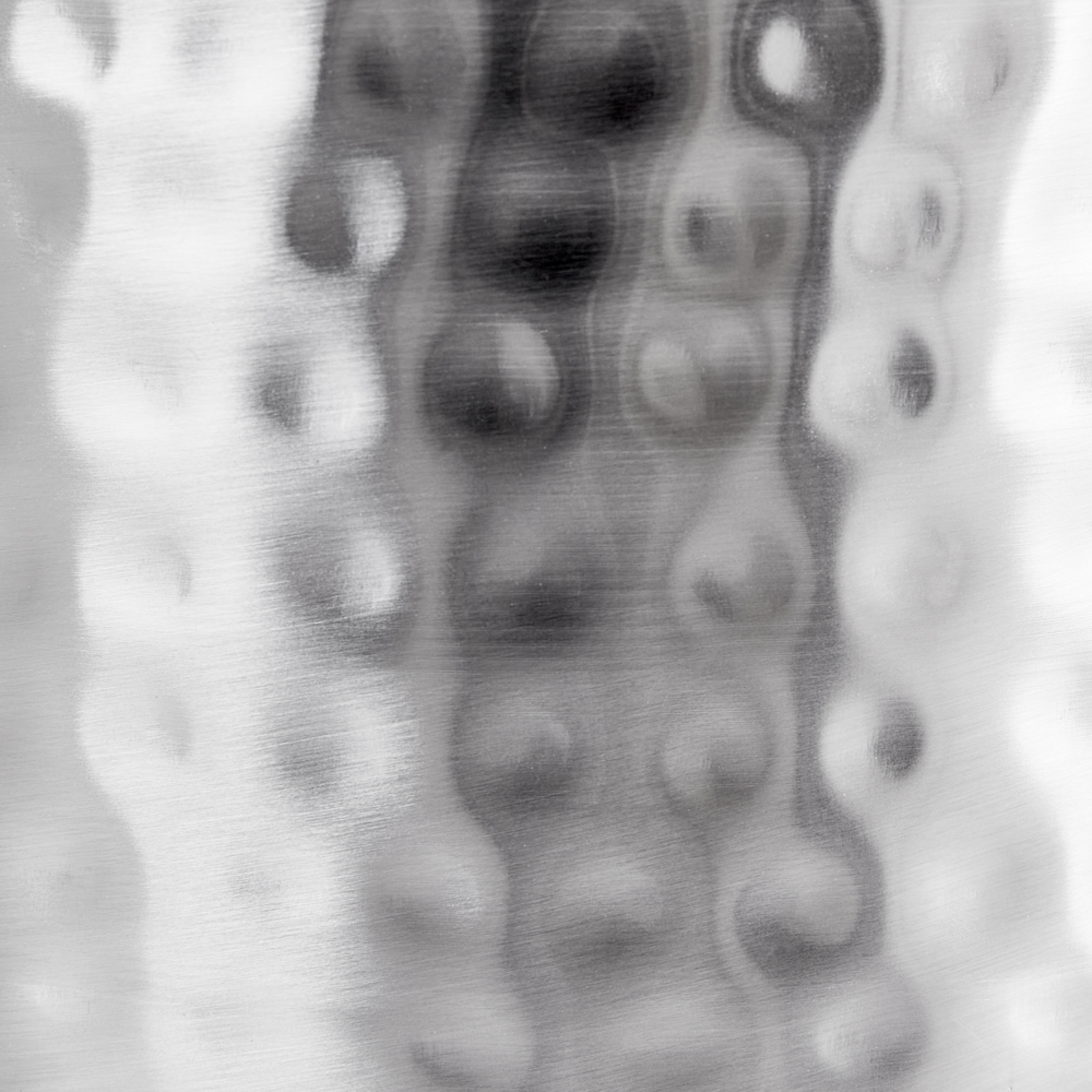 Set di 3 contenitori decorativi barattoli in alluminio argento con coperchi in legno