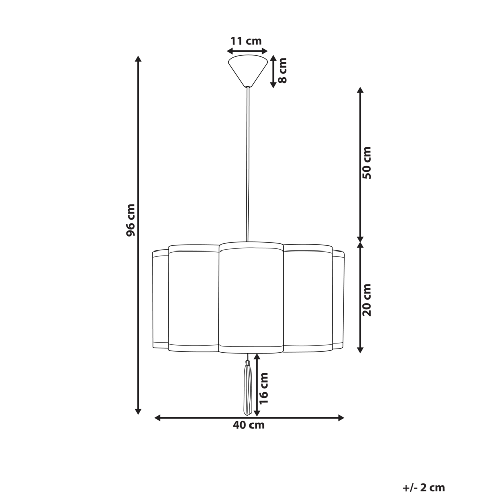 Lampada a sospensione con paralume in nylon bianco Design moderno Luce per il soggiorno