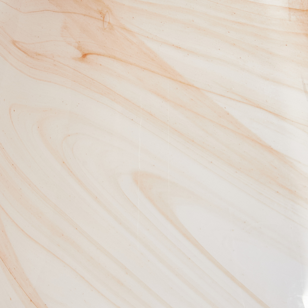 Lampada da tavolo da lettura in vetro beige stile moderno