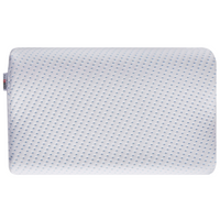 Cuscino Memory Foam Bianco Morbido Tessuto Rinfrescante Supporto Collo Ortopedico Morbido Antiallergico