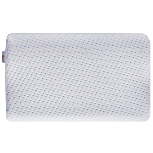 Cuscino Memory Foam Bianco Morbido Tessuto Rinfrescante Supporto Collo Ortopedico Morbido Antiallergico