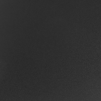 Credenza in truciolato nero in vetro temperato con ripiani gambe in ferro Sala da pranzo Elegante