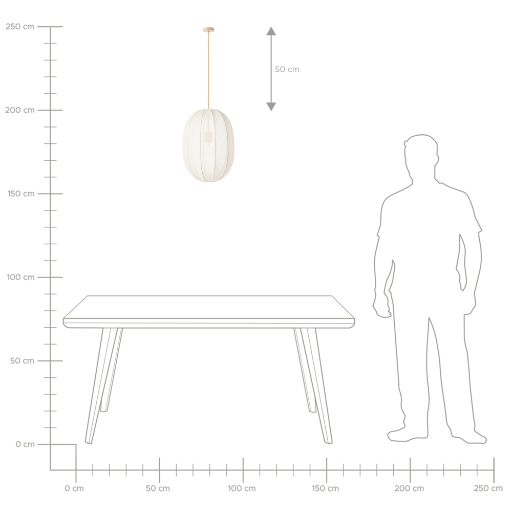 Lampada a sospensione con paralume in nylon bianco Design moderno Luce per il soggiorno