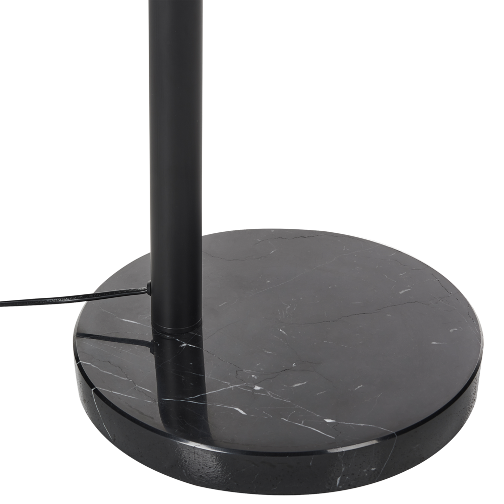 Lampada da terra beige in metallo con paralumi in tessuto Interruttore On-Off Camera da letto Soggiorno Casa Ufficio Illuminazione Design Industriale