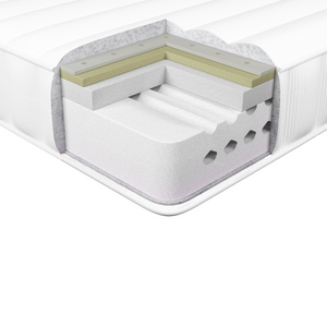 Materasso rigido in schiuma di lattice sfoderabile con cerniera 140 x 200 cm arredi accessori camera da letto