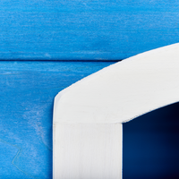 Casetta da giardino in legno di abete blu per esterni con casa per bambini