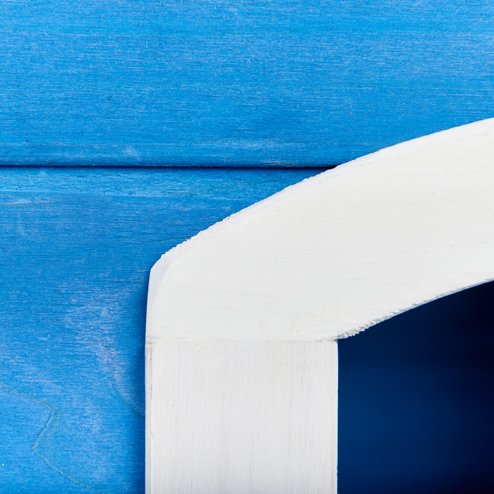 Casetta da giardino in legno di abete blu per esterni con casa per bambini