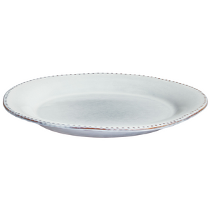 Set di 12 stoviglie in gres caolino blu chiaro fatto a mano con smalto reattivo Cucina Sala da pranzo