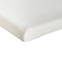 Set di 2 lettini da giardino reclinabili in legno d'acacia con cuscini bianco sporco reclinabile resistente alle intemperie