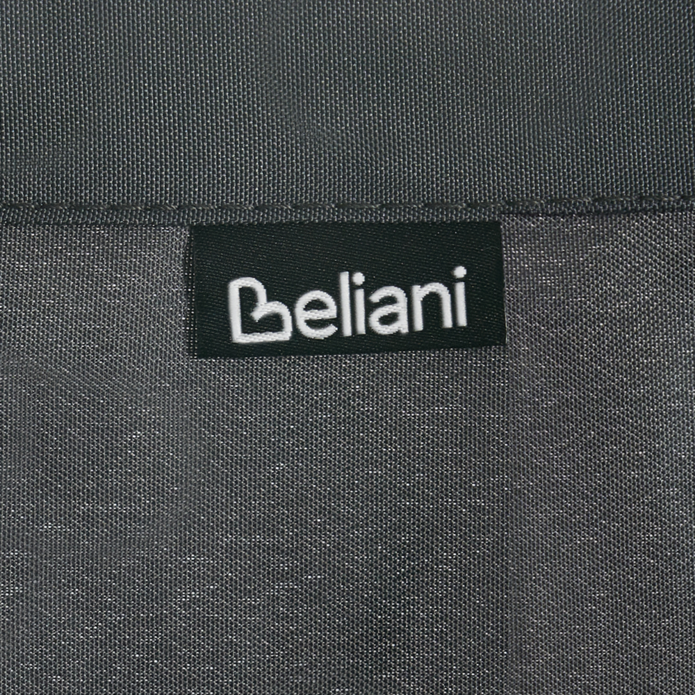 Pergola Grigio Scuro Poliestere Acciaio 282 x 294 cm Tessuto Ombra Struttura in metallo Padiglione da giardino