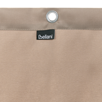 Pergola Tortora Poliestere Acciaio 282 x 294 cm Tessuto Ombra Struttura in metallo Padiglione da giardino