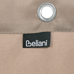 Pergola Tortora Poliestere Acciaio 282 x 294 cm Tessuto Ombra Struttura in metallo Padiglione da giardino