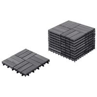 Pavimento certificato in legno di acacia grigio per esterni resistenti all'acqua accessori esterno