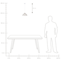 Lampada a sospensione Cartapesta bianca fatta a mano Paralume organico naturale