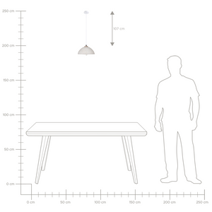 Lampada a sospensione Cartapesta bianca fatta a mano Paralume organico naturale