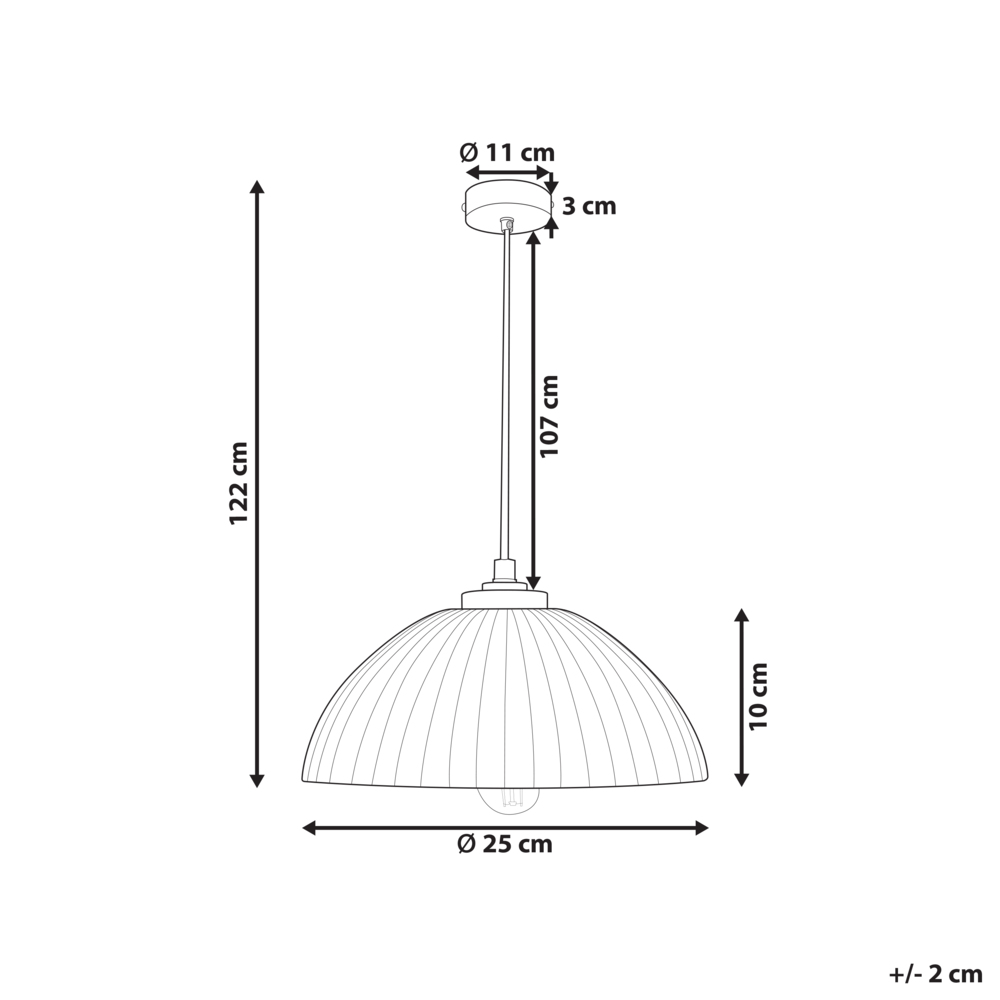 Lampada a sospensione Cartapesta bianca fatta a mano Paralume organico naturale
