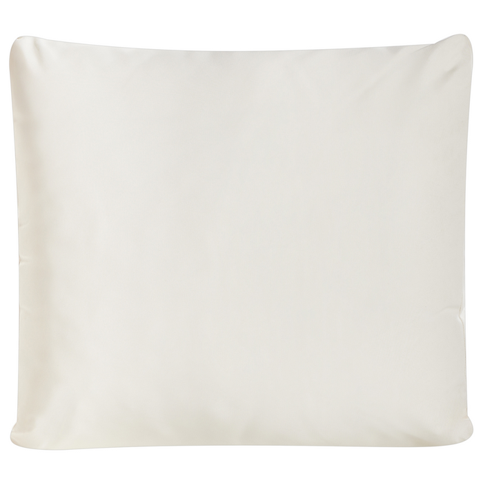 Set di 2 Poltroncine in legno di acacia colore bianco sporco con schienale e cuscini per la seduta Design perfetto per interni ed esterni, che unisce stile moderno e rustico.