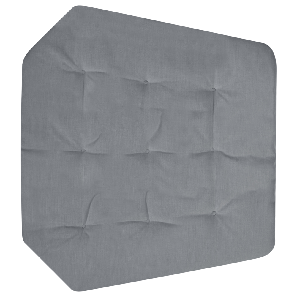 Sedia a dondolo sospesa Grigio scuro Supporto metallico in corda Cuscino morbido per seduta Boho Rustico Soggiorno Terrazza