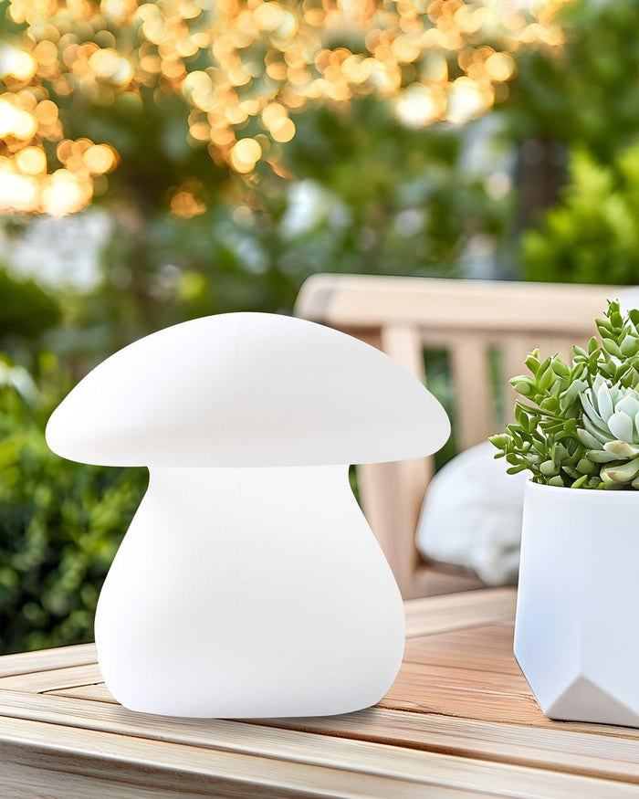 Lampada a LED da esterno in materiale sintetico blu impermeabile con telecomando