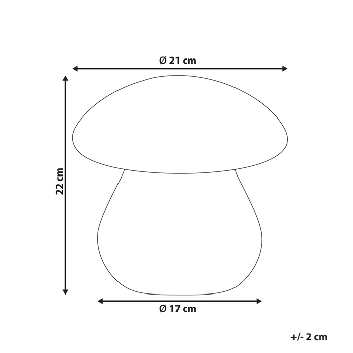 Lampada a LED da esterno in materiale sintetico blu impermeabile con telecomando