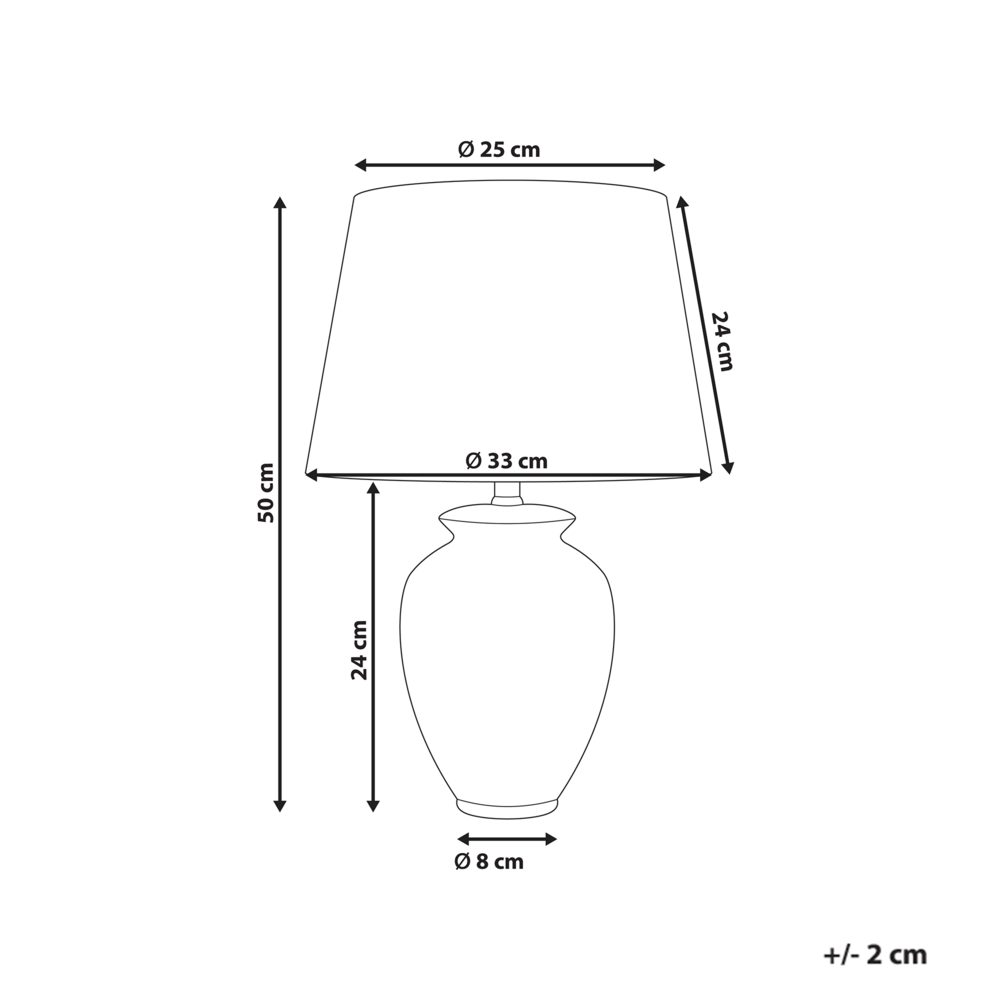 Lampada da tavolo Base in porcellana blu e bianca Paralume in lino ornato da un motivo Illuminazione Soggiorno Camera da letto