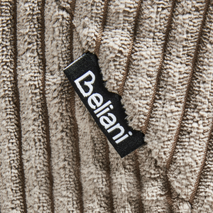 Set di 2 sedie da pranzo in velluto tortora stile retrò seduta rotonda