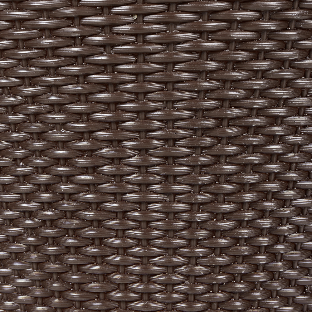 Fontana d'acqua da esterno in resina marrone Luce da giardino LED inserita Design moderno