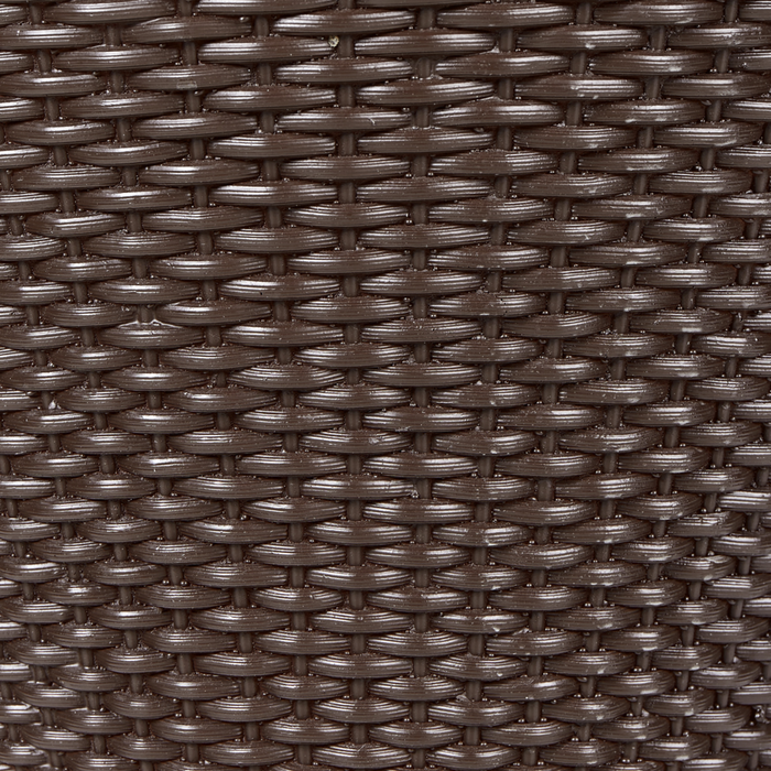 Fontana d'acqua da esterno in resina marrone Luce da giardino LED inserita Design moderno