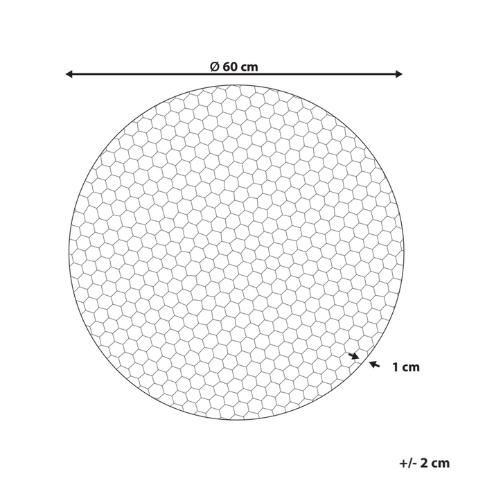 Decorazione da parete rotonda in metallo oro stile glamour