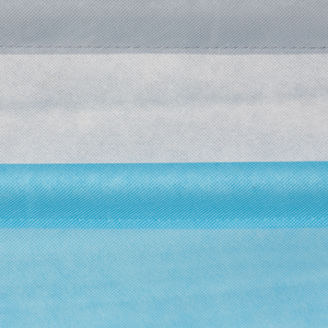 Libreria a 3 livelli in truciolato e tessuto bianco cameretta dei bambini