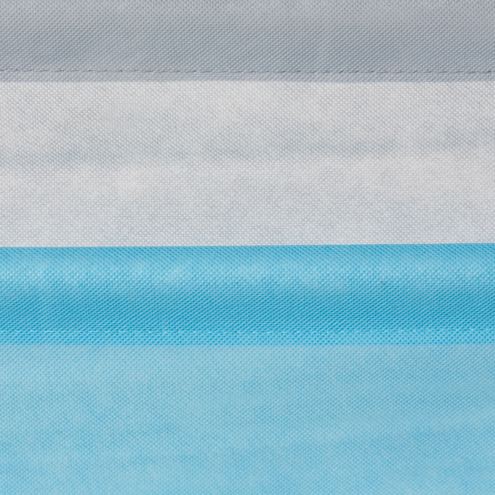 Libreria a 3 livelli in truciolato e tessuto bianco cameretta dei bambini