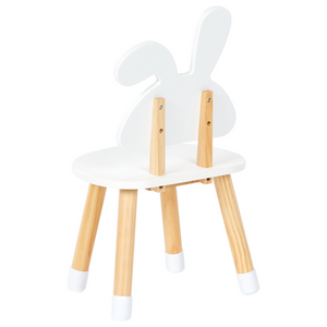 Set da tavola per bambini a 2 posti con sedie Tappi per gambe in MDF bianco e legno chiaro Cameretta per bambini alla moda