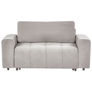 Divano a 2 posti Grigio chiaro con imbottitura spessa e mobili da salotto in stile moderno