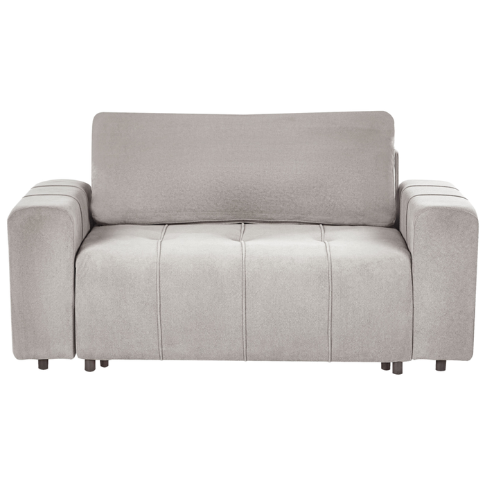 Divano a 2 posti Grigio chiaro con imbottitura spessa e mobili da salotto in stile moderno