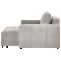 Divano a 2 posti Grigio chiaro con imbottitura spessa e mobili da salotto in stile moderno