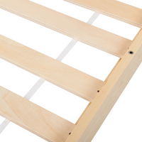 Letto per bambini a forma di casa UE Telaio singolo 90 x 200 cm con doghe in legno di pino chiaro