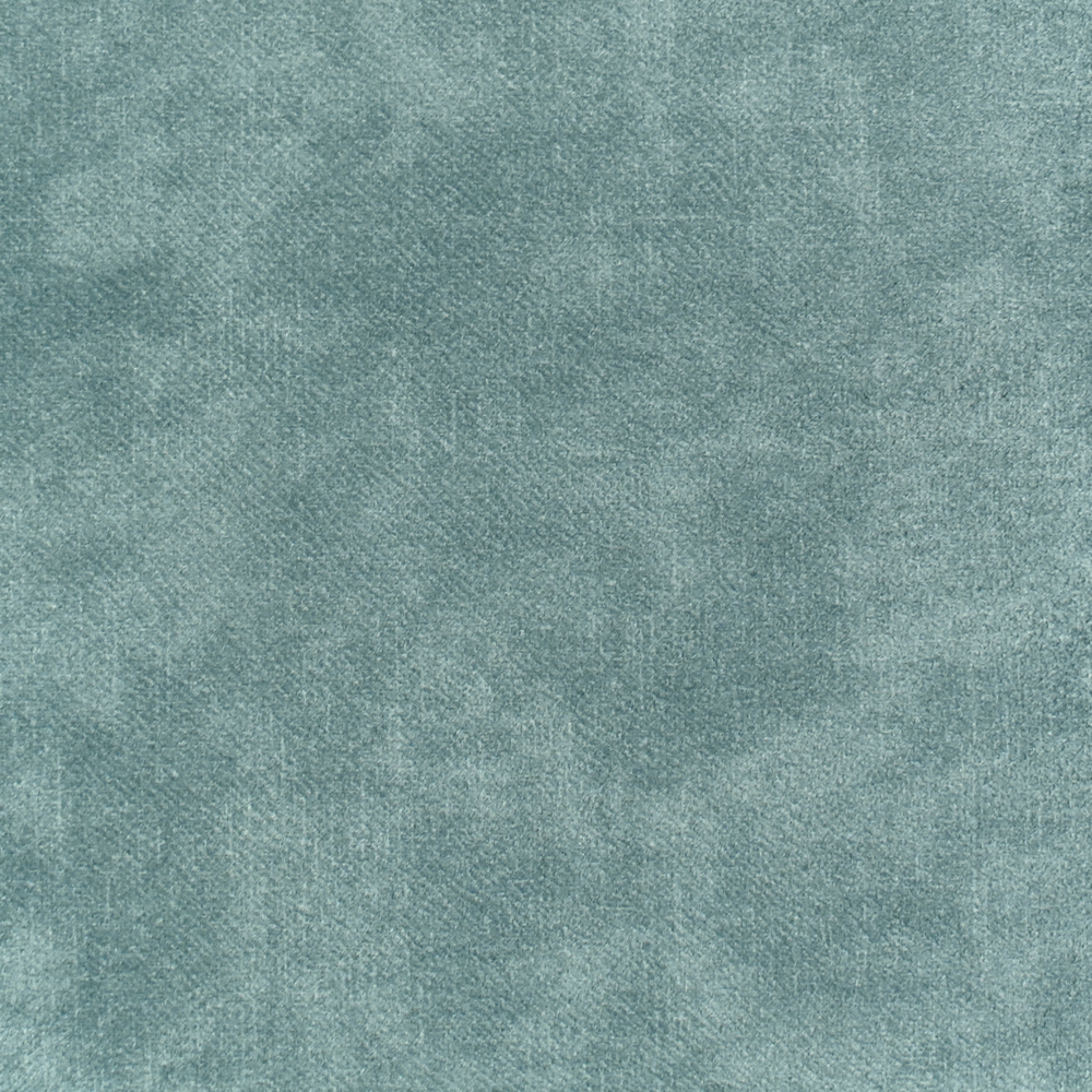 Pouf poggiapiedi in velluto verde acqua stile Minimalista Moderno