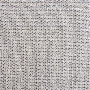 Ottomana imbottita in tessuto grigio chiaro Stile moderno